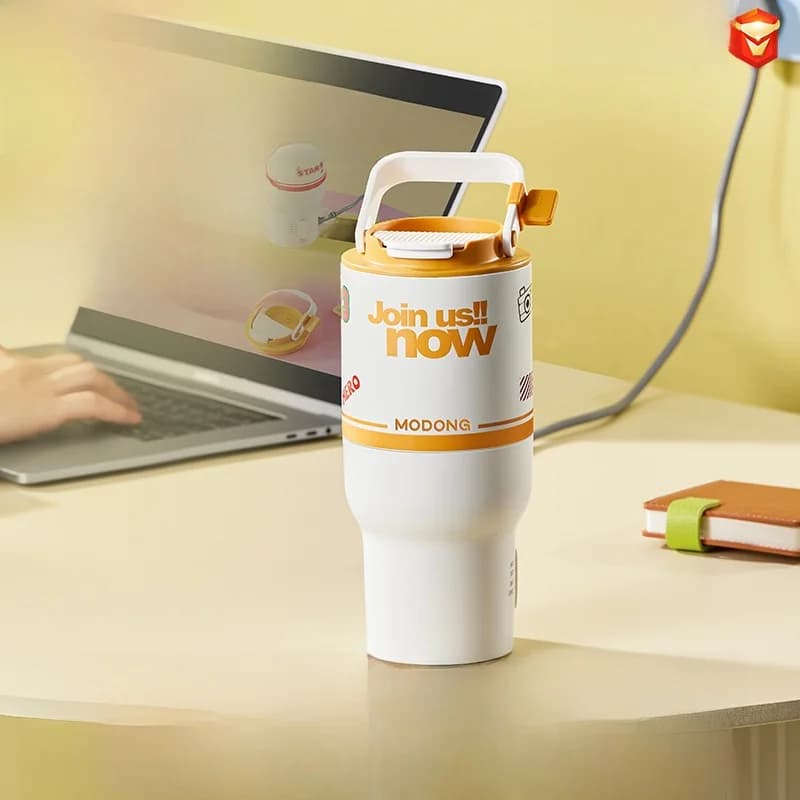 Electric Heating Cup With Stirring Function, 220V Portable