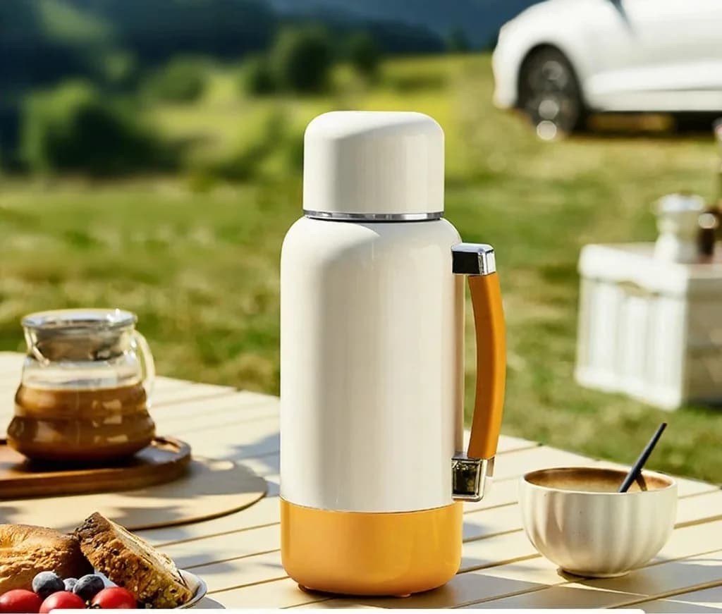 Portable Electric Travel Kettle Cup with Auto Shut-Off