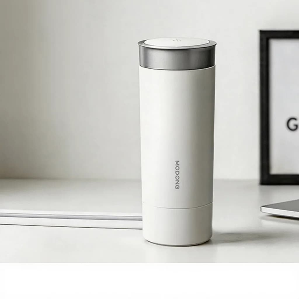 Portable Electric Water Heating Cup 350ml 316L Stainless Steel