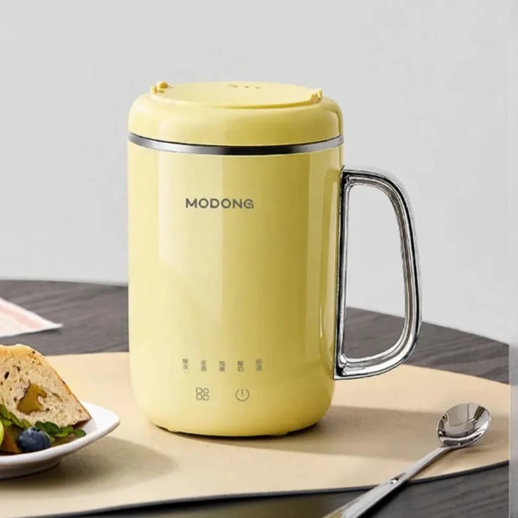 Mini Electric Porridge Cooker Cup 1L Under 220V Touch Control