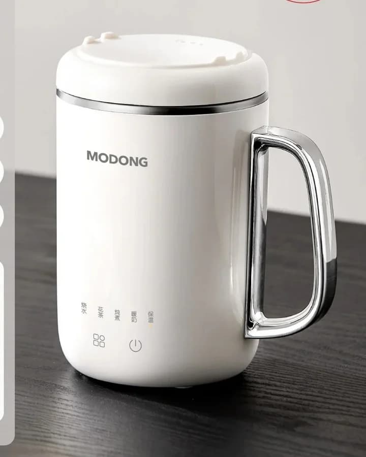 Mini Electric Porridge Cooker Cup 1L Under 220V Touch Control