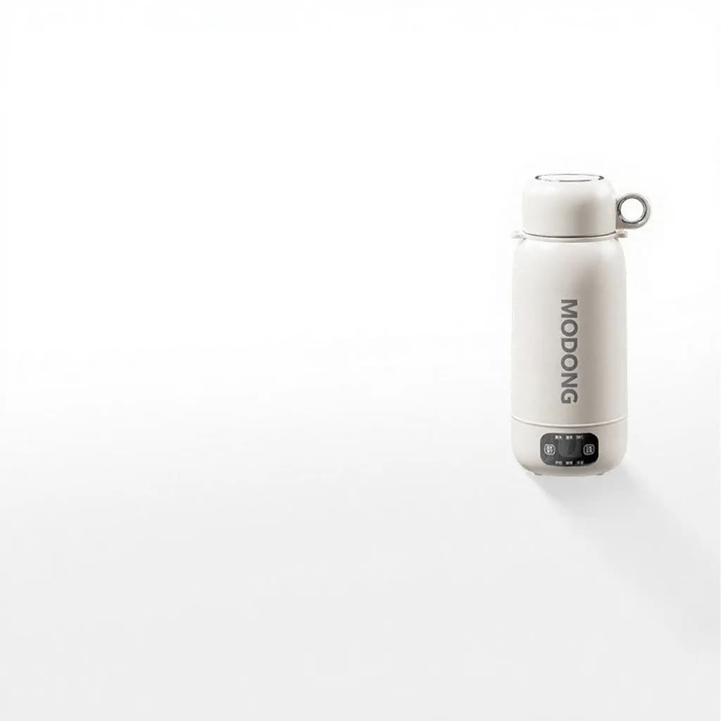 Portable Electric Kettle Travel Car And Plug-In 1L
