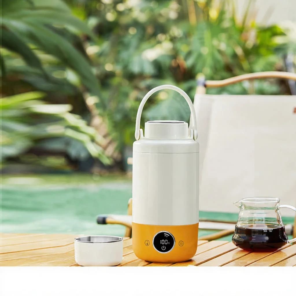 1L Portable Electric Kettle Cup With 316 Stainless Steel