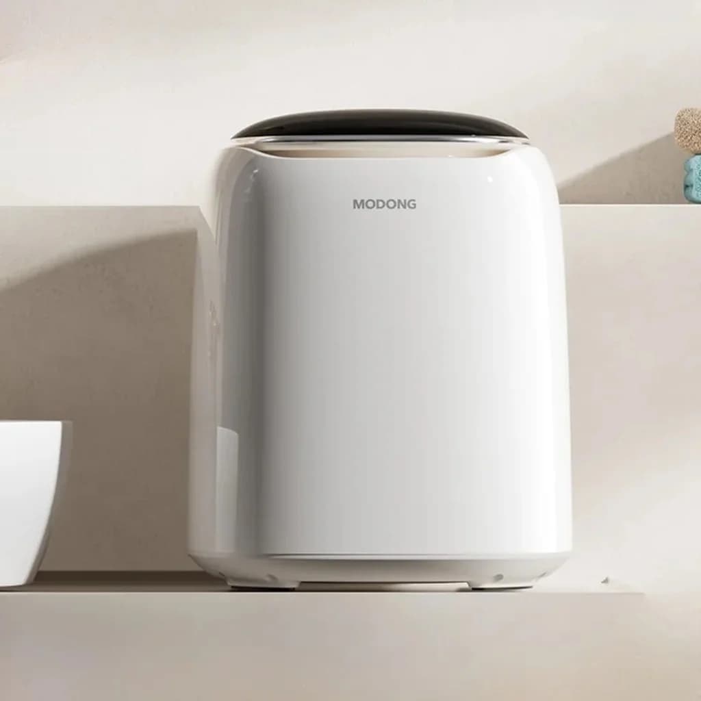 Mini Automatic Washing Machine for Underwear and Socks, Wash-Dry Combo