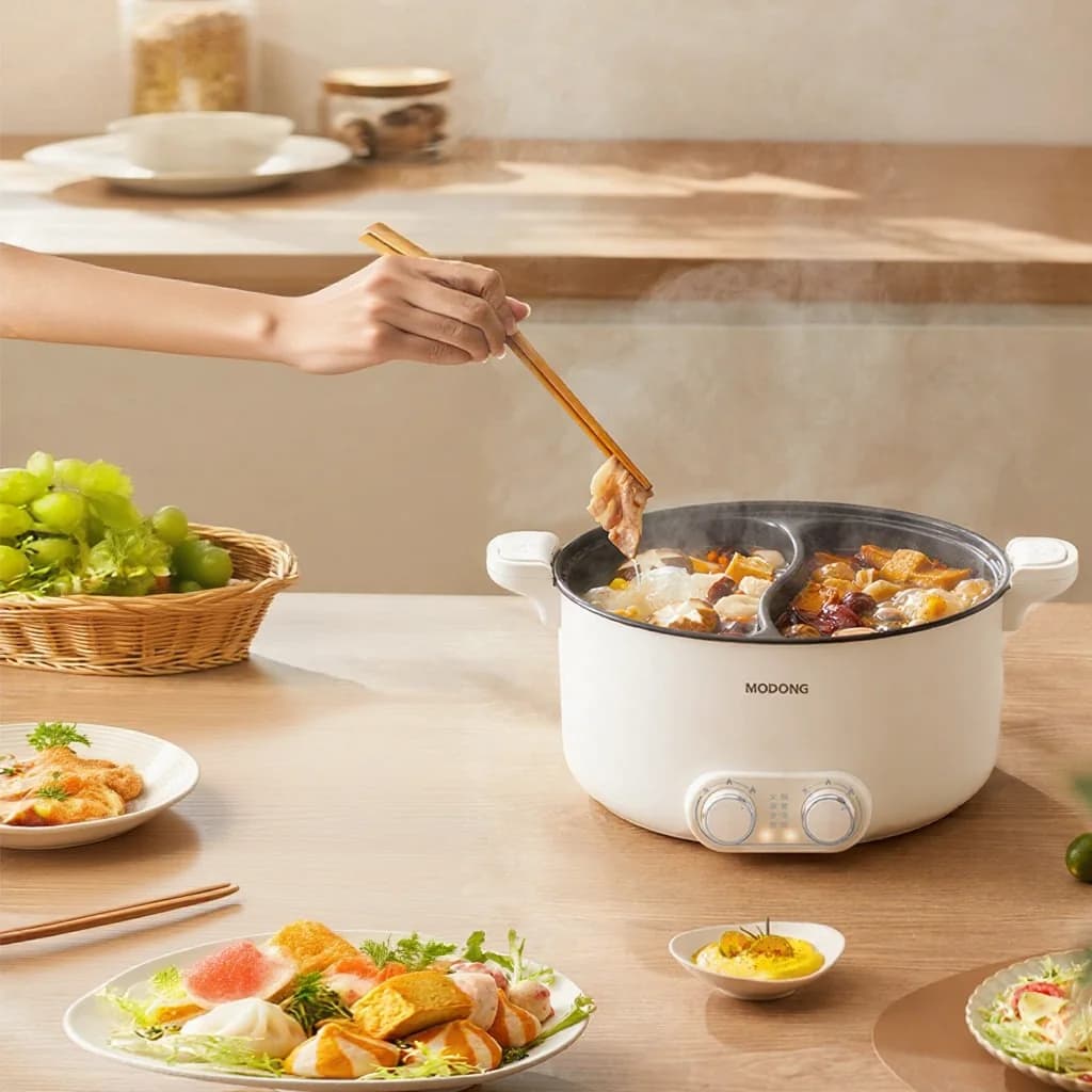 Dual Zone Electric Hot Pot 6L 7L 8L Touch Control