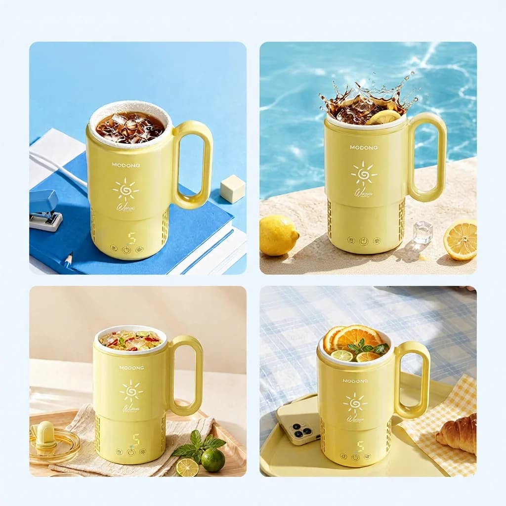 Portable Heating and Cooling Cup 450mL 36W Touch Control