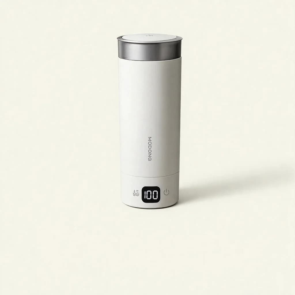 Electric Heating Travel Cup With Adjustable Temperature