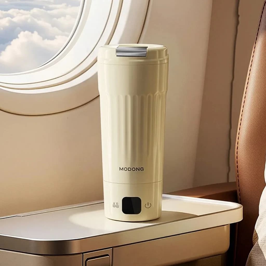 Portable Electric Heating Cup With 7 Temperature Settings