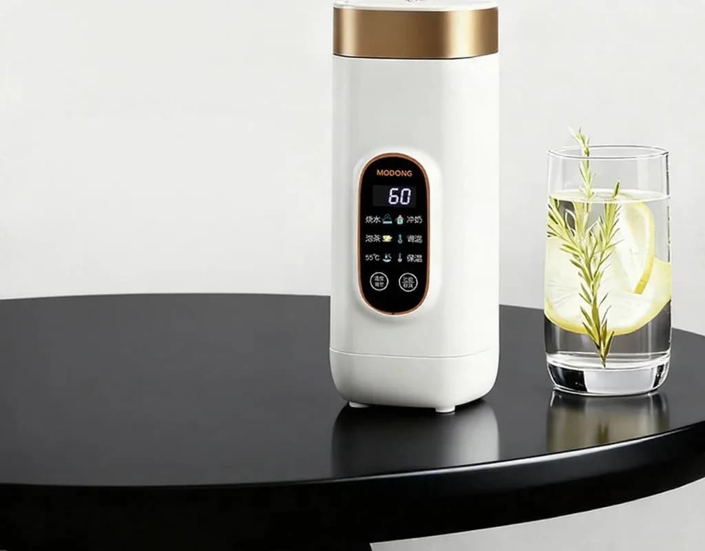 Portable Electric Heating Cup With Temperature Control