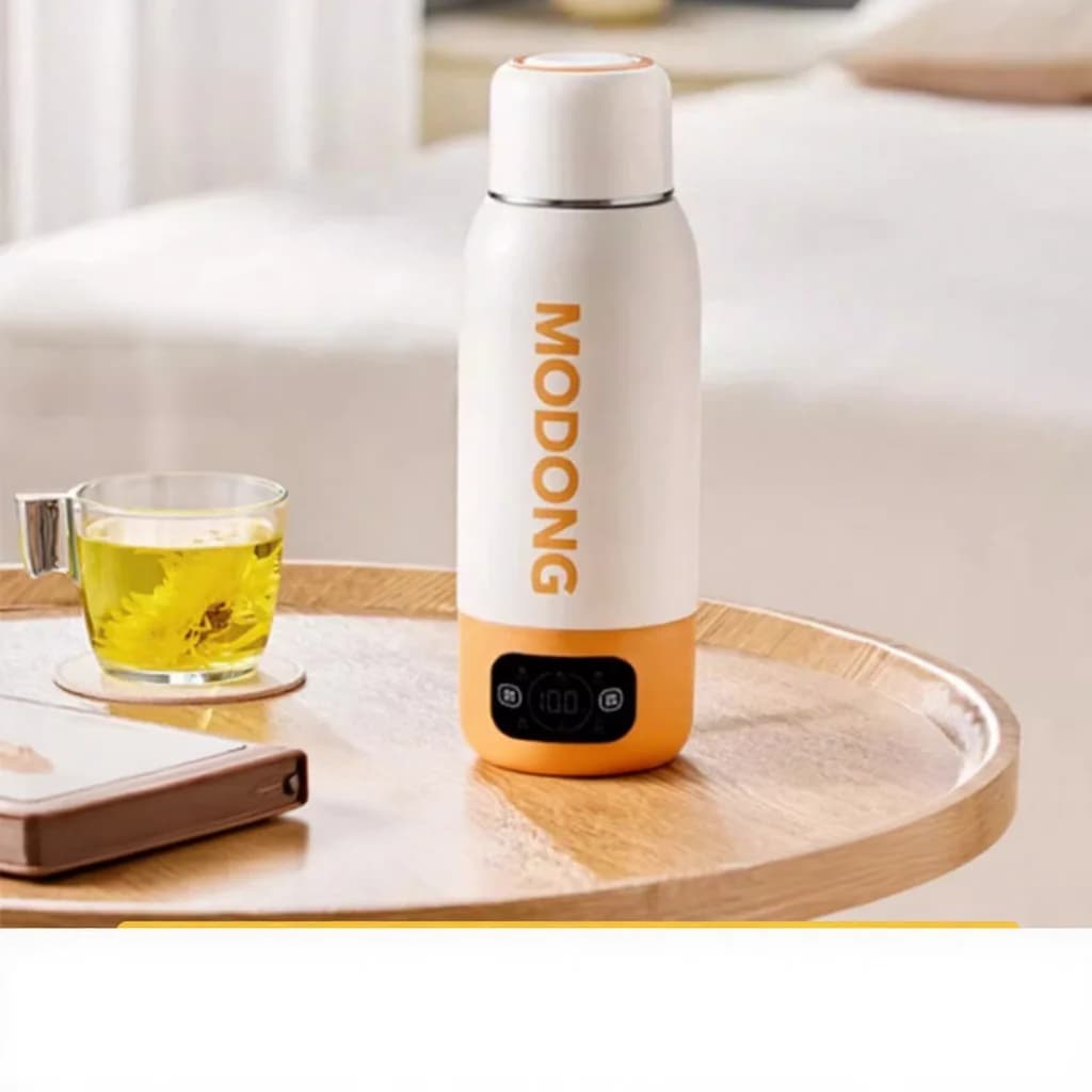 Portable Electric Travel Kettle Cup 600ml, 316 Stainless Steel Liner