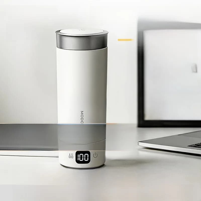 Electric Heating Travel Cup With Adjustable Temperature