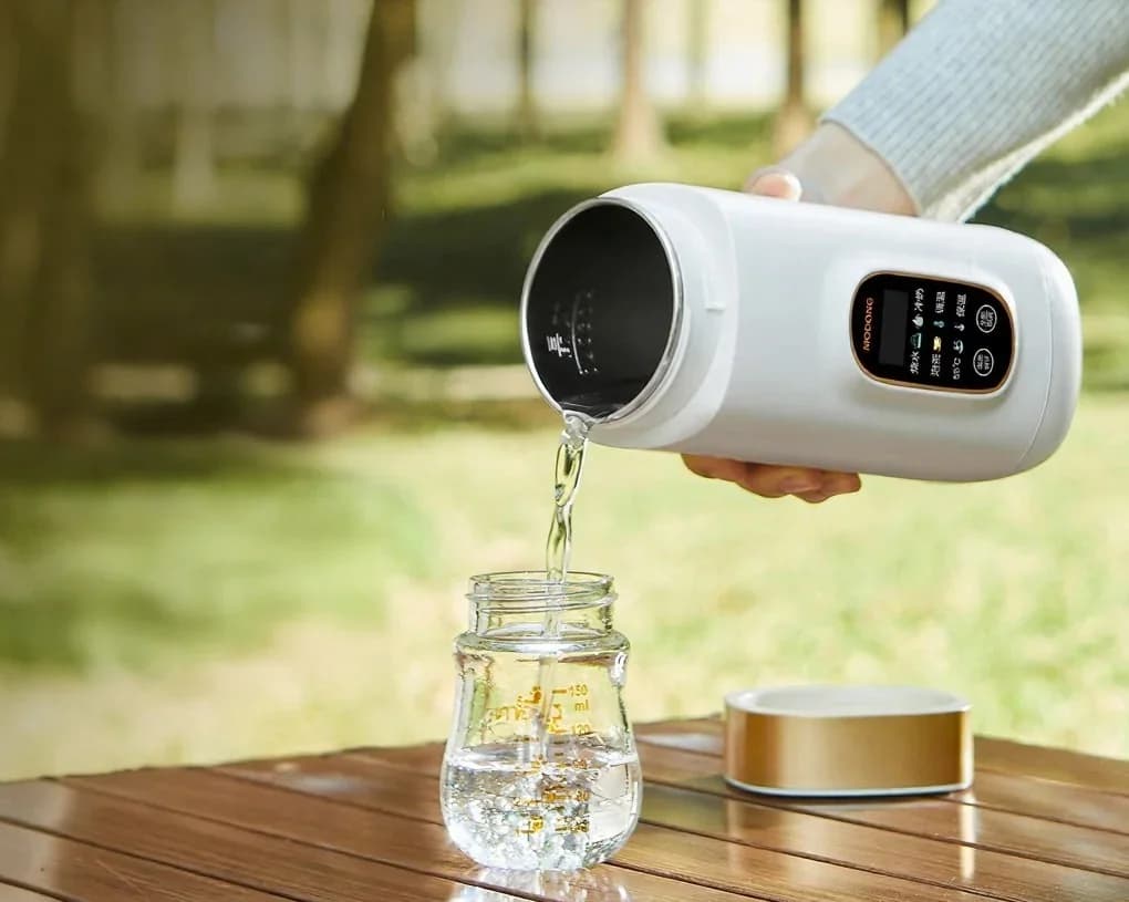 Portable Electric Heating Cup With Temperature Control