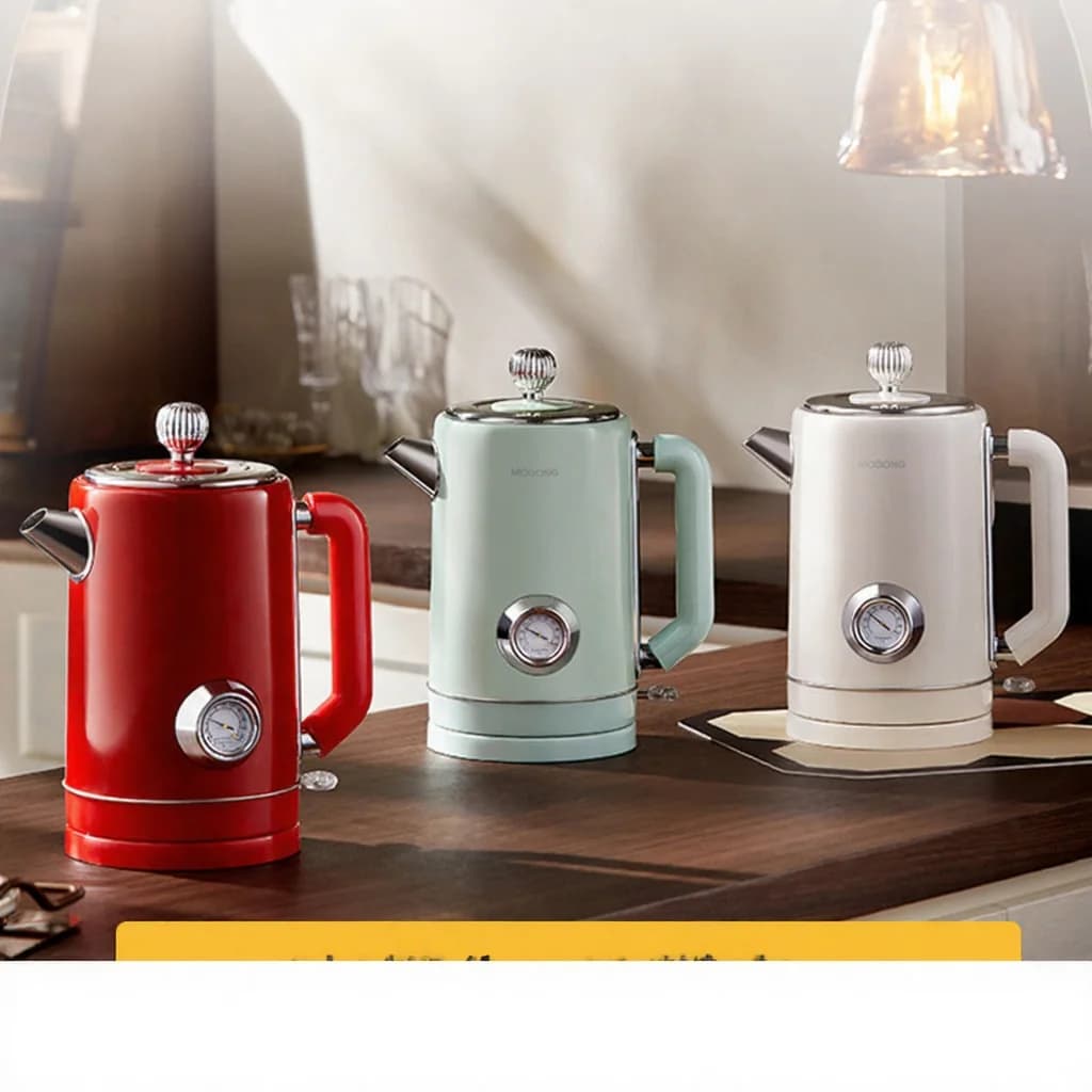Electric Kettle With Auto Shut-Off And Keep Warm