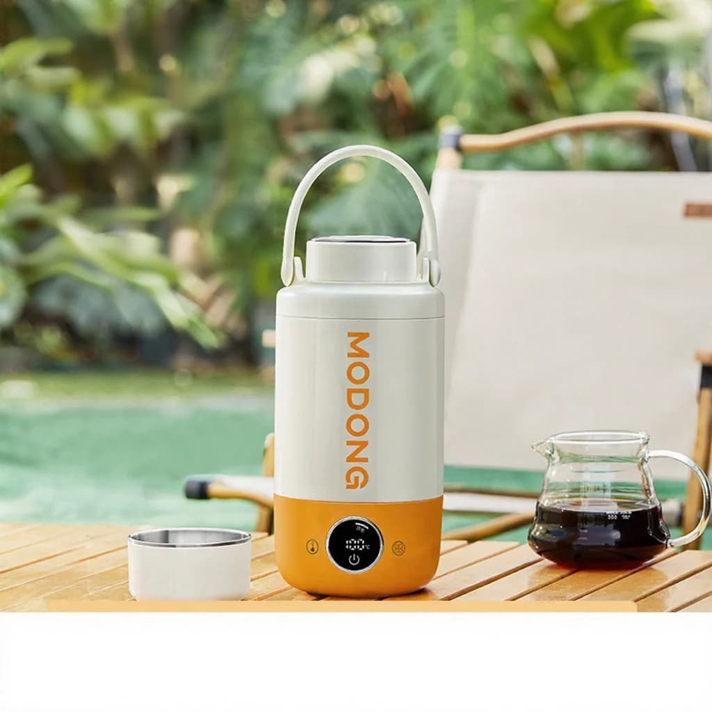 1L Portable Electric Kettle Cup With 316 Stainless Steel