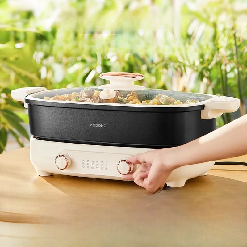 Split Electric Hot Pot 7L Dual-Zone Independent Temperature Control
