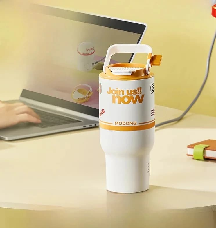 Electric Heating Cup With Stirring Function, 220V Portable