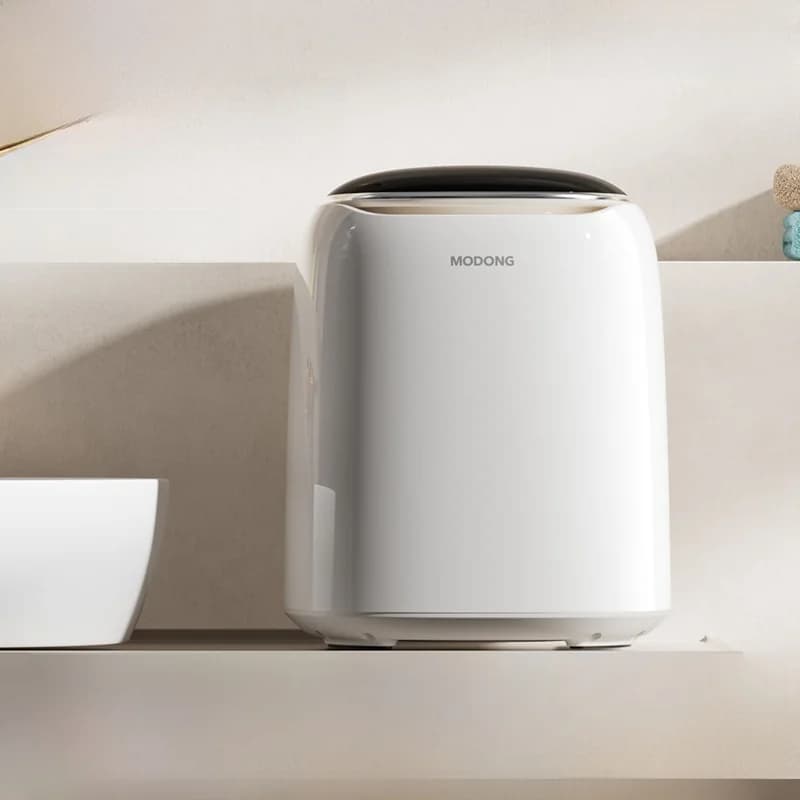 Mini Automatic Washing Machine for Underwear and Socks, Wash-Dry Combo