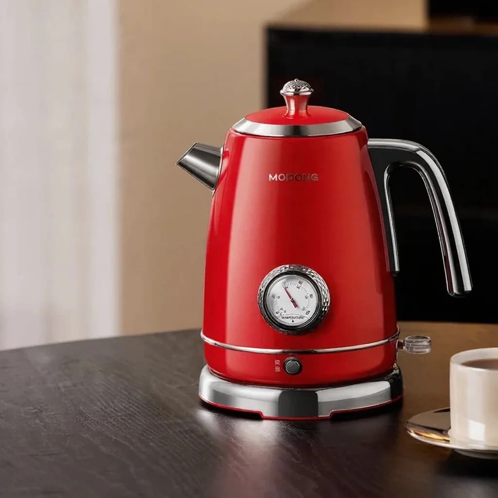 304 Stainless Steel Electric Kettle With Temperature Display