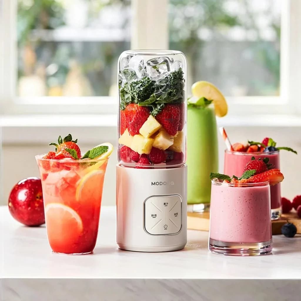 Portable Wireless Blender Cup for Juice and Smoothies