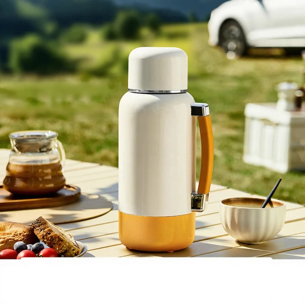 Portable Electric Travel Kettle Cup with Auto Shut-Off