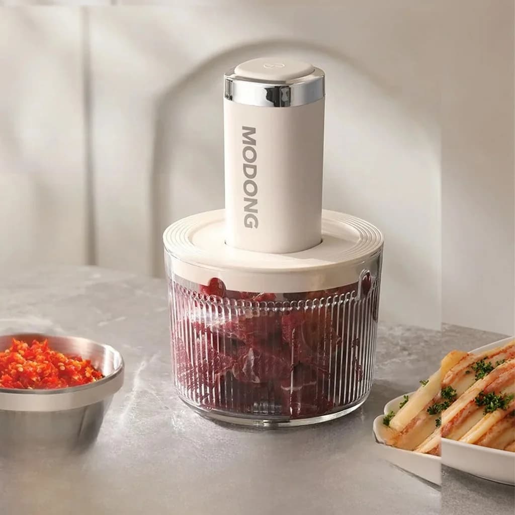 Electric Meat Grinder for Home Prep, 2-Speed Stainless Steel