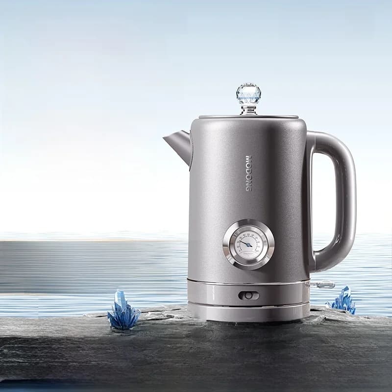 Pure Titanium Electric Kettle 1.8L with Temperature Display
