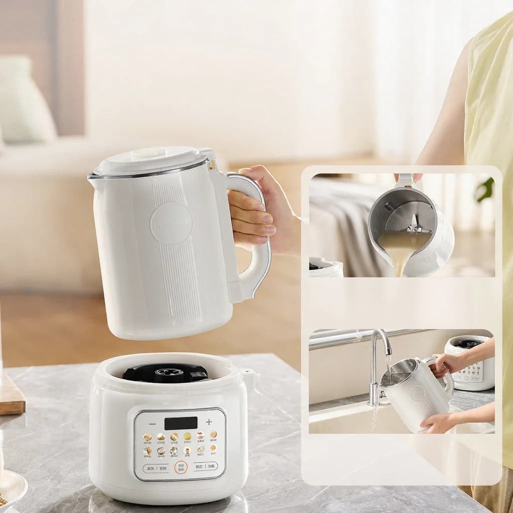 Heating Blender Soy Milk Maker With Self-Cleaning 800W