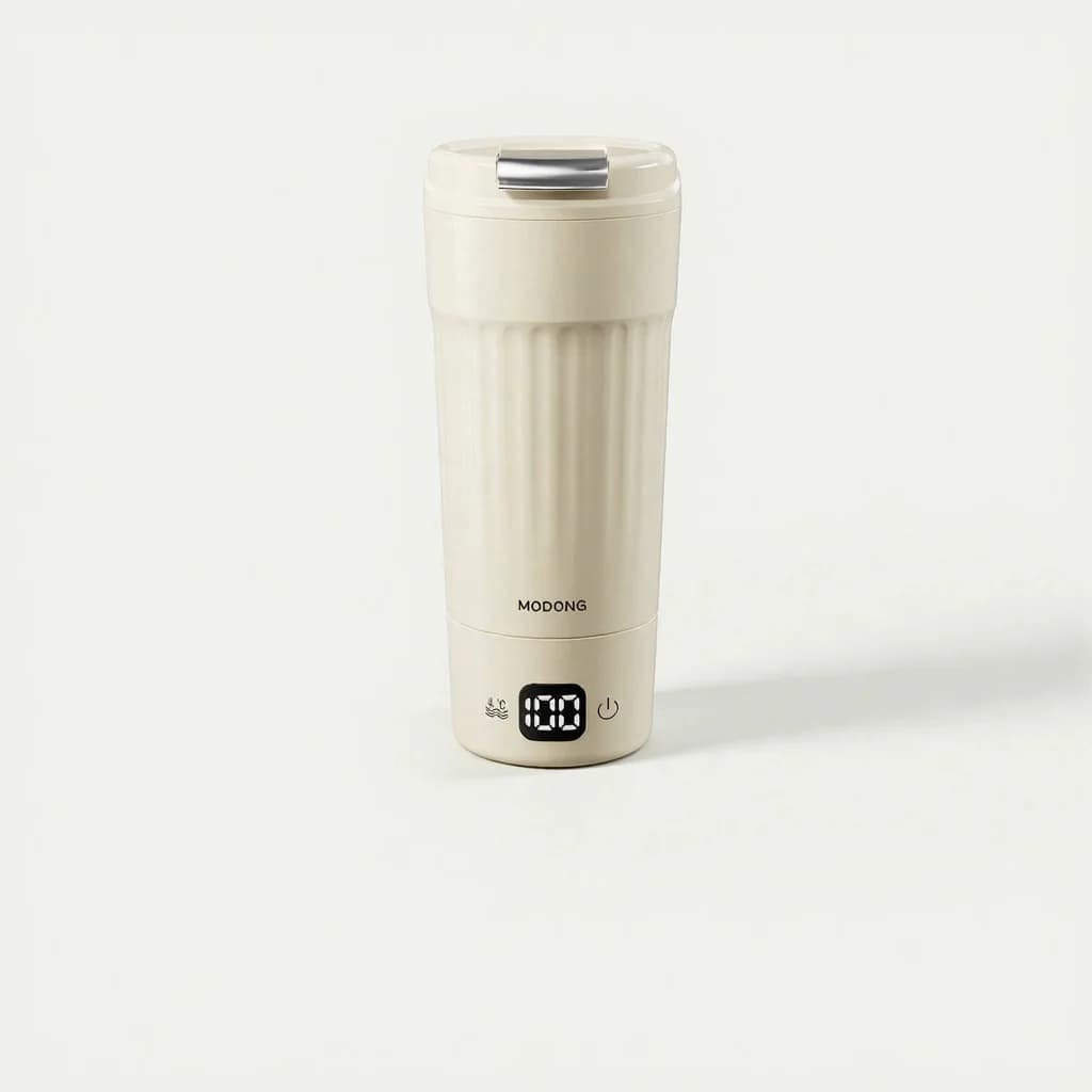 Portable Electric Heating Cup, 400mL, 7 Temperature Settings