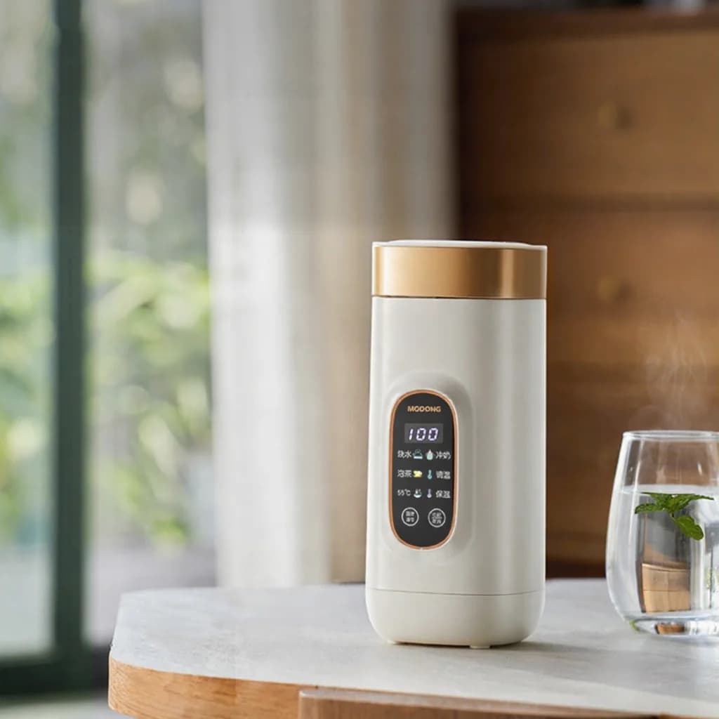 Portable Electric Heating Cup With Keep Warm Function