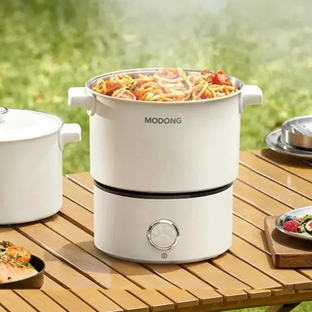 Portable Foldable Electric Cooking Pot 110V-220V 550W/700W