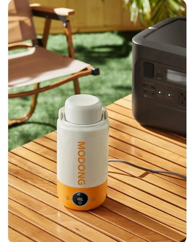 Portable Electric Water Heating Cup 1L 110V-240V