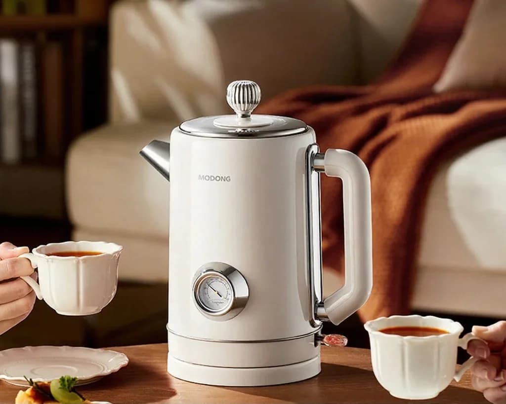 Electric Kettle With Auto Shut Off And Keep Warm 1.8L