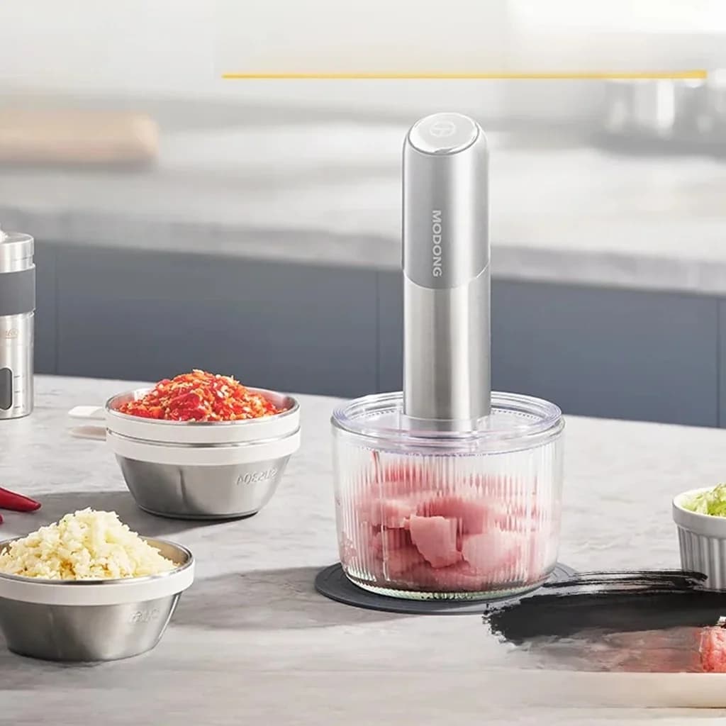Cordless Electric Food Chopper 100W Mini Garlic Mincer