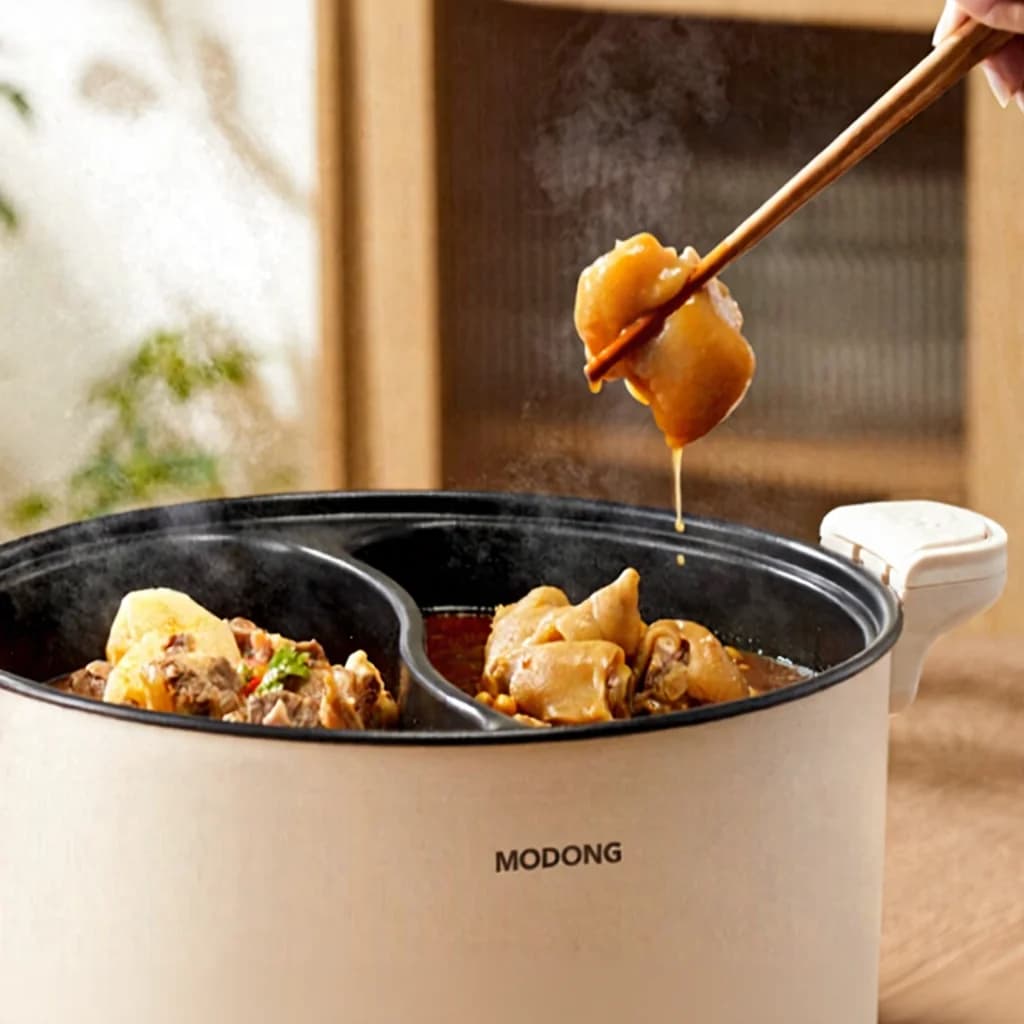 Dual Zone Electric Hot Pot 6L 7L 8L Touch Control