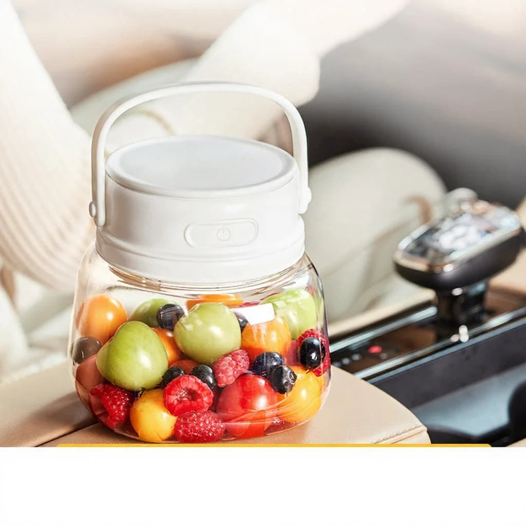 Portable Fruit Washer with Active Oxygen, 3.7V Cordless