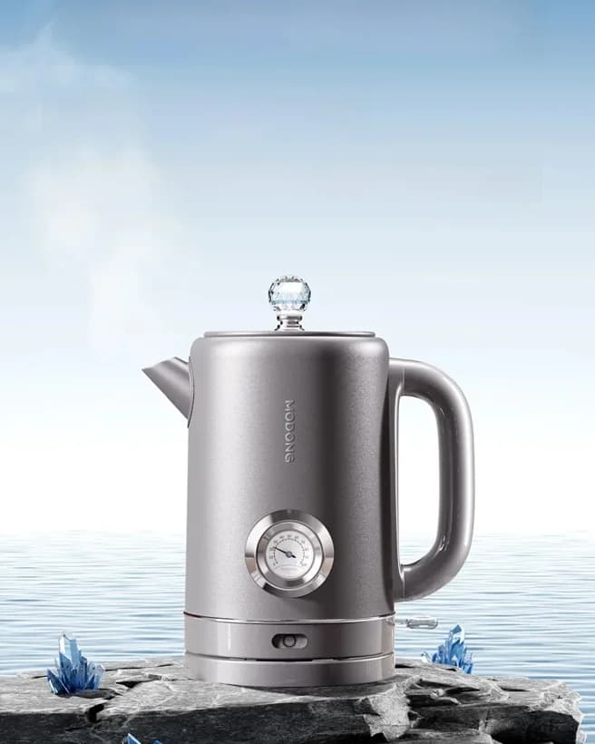 Pure Titanium Electric Kettle With Temperature Display 1.8L