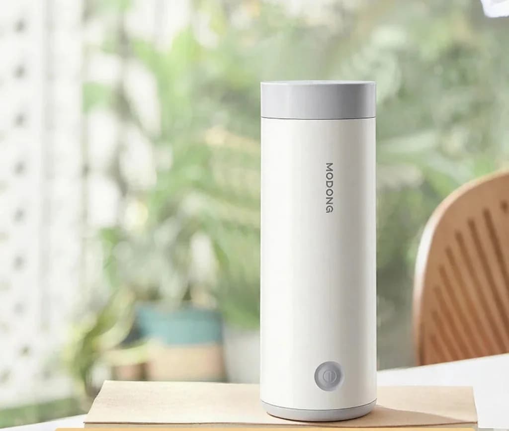 Portable Electric Heating Cup 304 Stainless Steel 300ml 220V