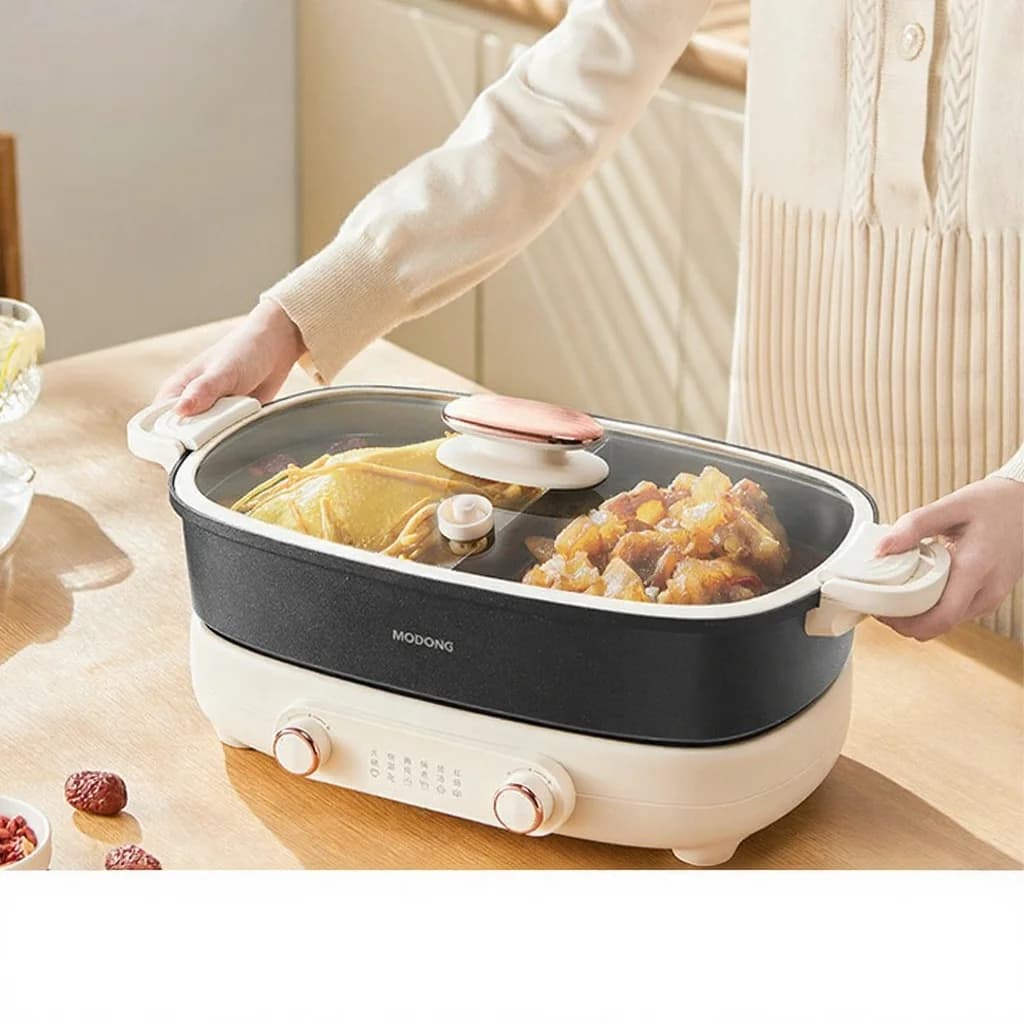 Split Electric Hot Pot 7L Dual-Zone Independent Temperature Control