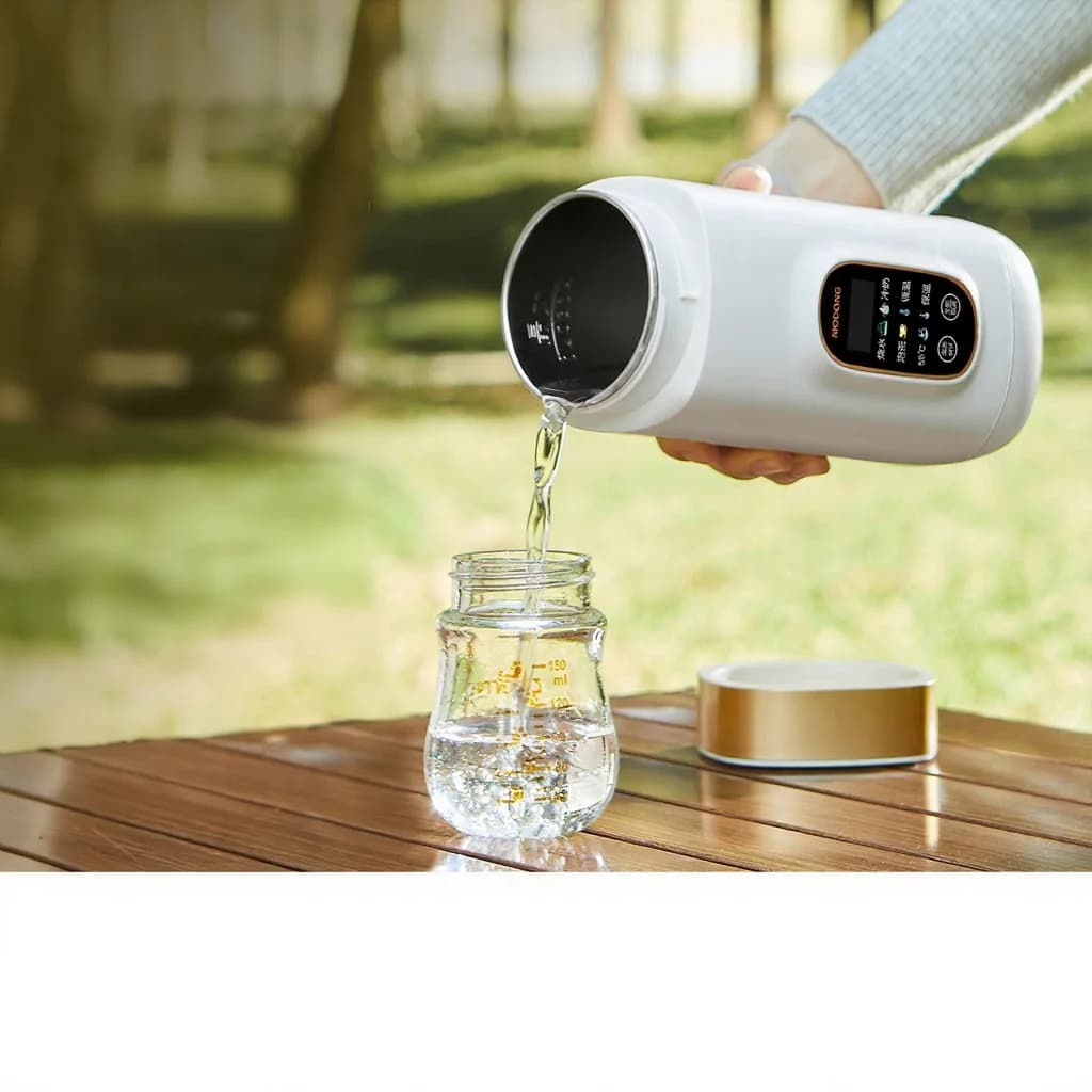 Portable Electric Heating Cup With Temperature Control