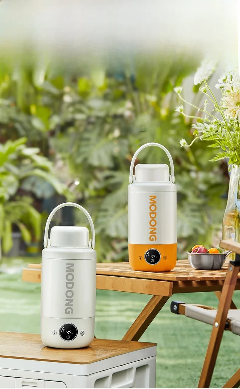 Portable Electric Water Heating Cup 1L 110V-240V