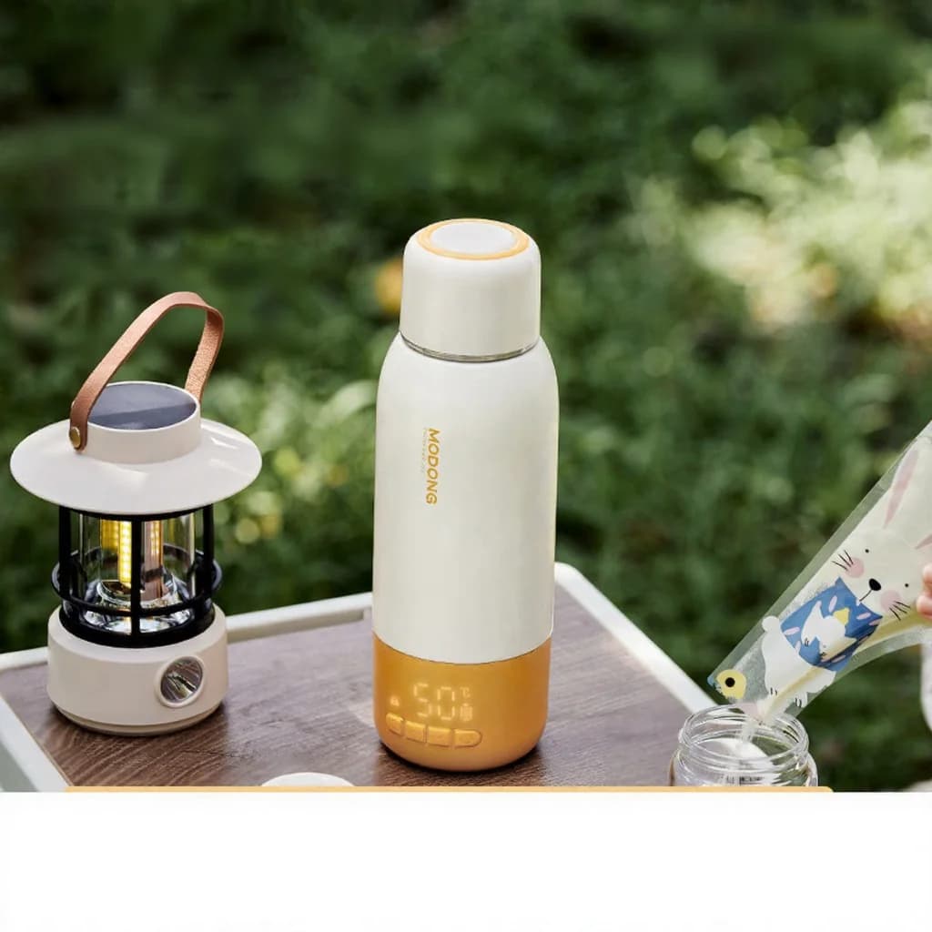 Portable Baby Formula Heating Cup 550ml Ultra, Plug-In Boil + Cordless Warming