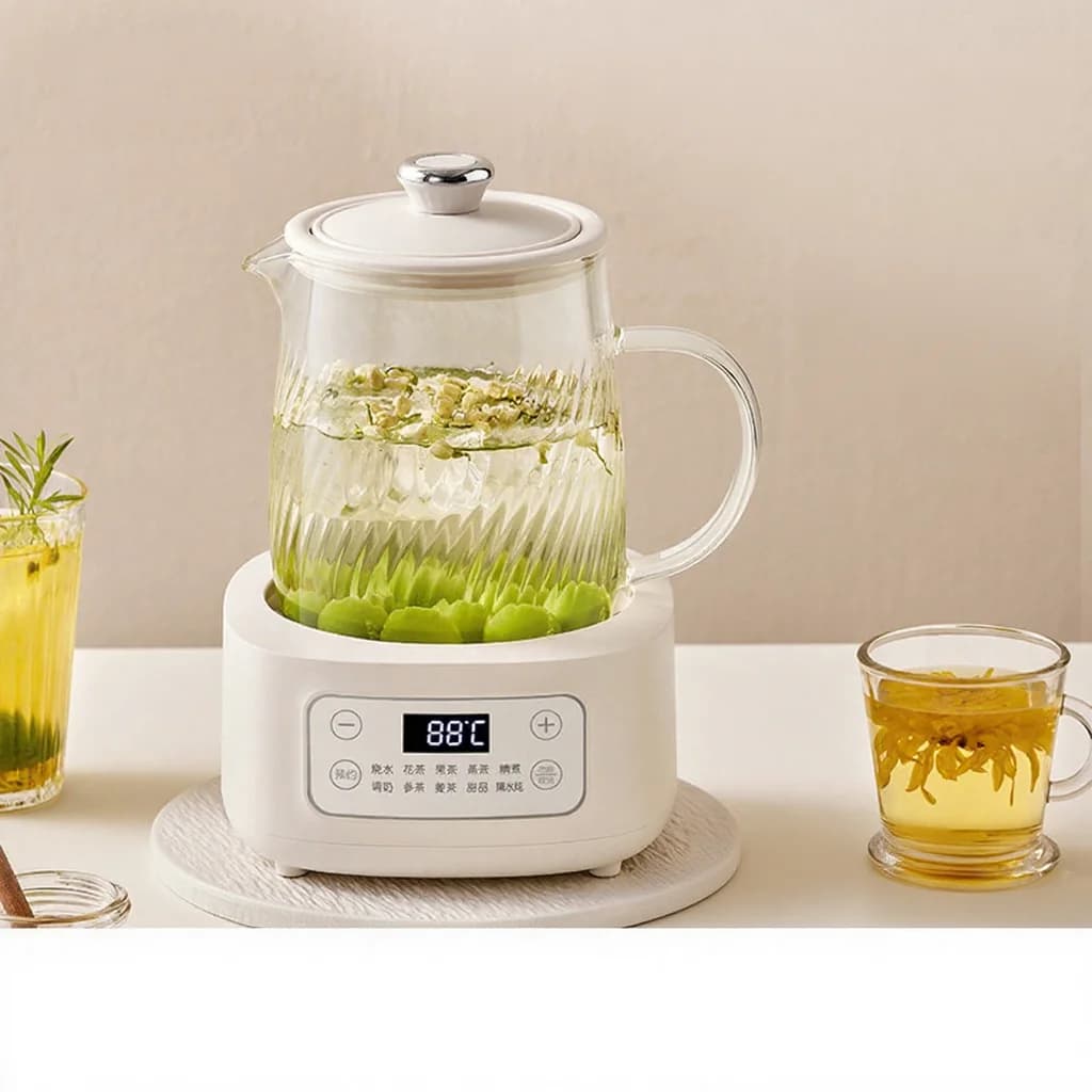 Glass Electric Health Pot 1-1.5L Touch Control for Tea