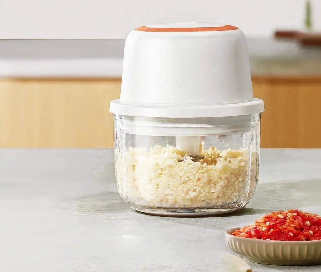 Electric Garlic Chopper Mini Food Processor 300ml 5V 45W