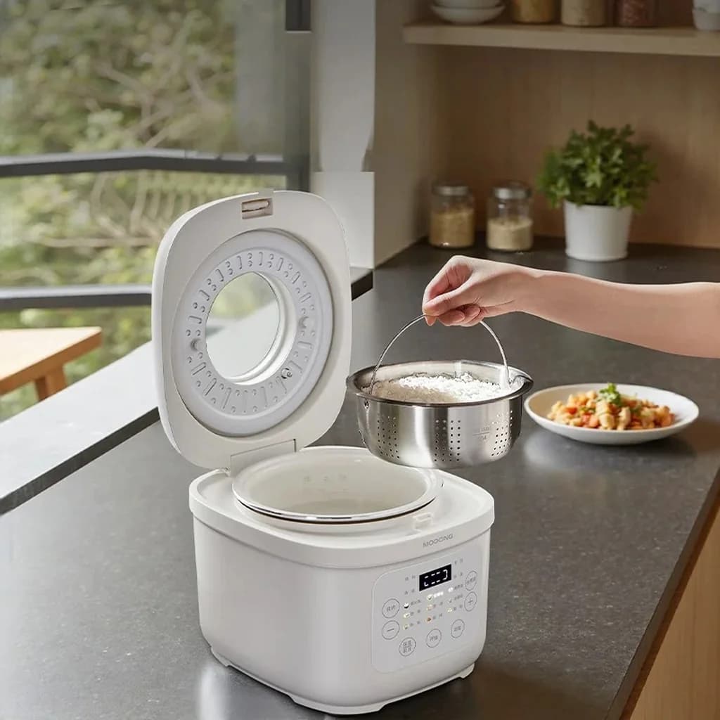 3L Electric Rice Cooker With Keep Warm and Timer