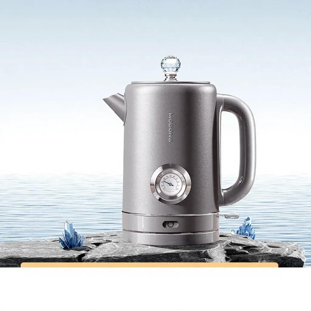 Pure Titanium Electric Kettle With Temperature Display 1.8L