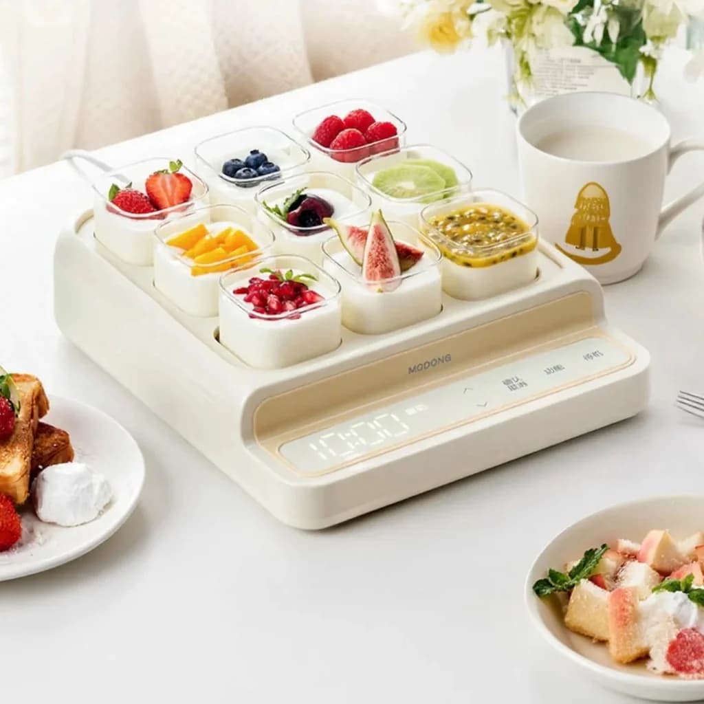 9-Cup Yogurt Maker With Glass Inner Pot And Timer
