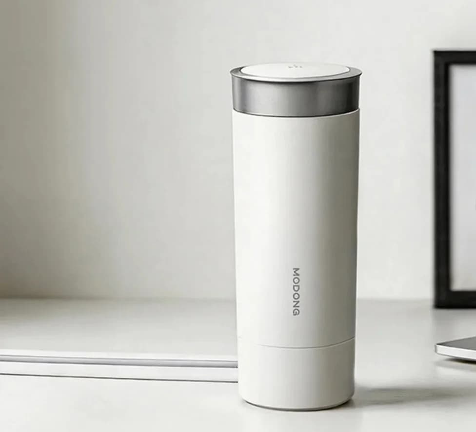 Portable Electric Water Heating Cup 350ml 316L Stainless Steel