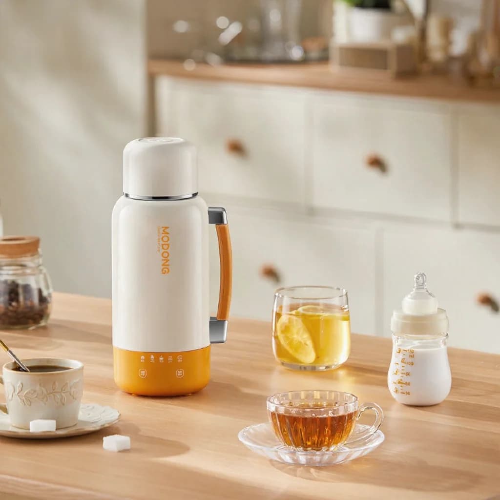 Portable Electric Heating Kettle Cup Car And Plug-In 1L 316 Stainless Steel
