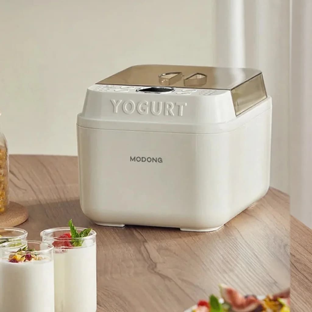 Electric Yogurt Maker With Glass Inner Pot And Timer