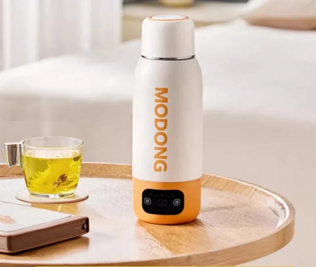 Portable Electric Travel Kettle Cup 600ml, 316 Stainless Steel Liner